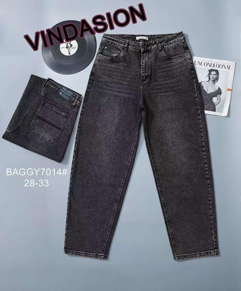 Джинсы Vindassion (28-33) 7014 d.grey (деми)