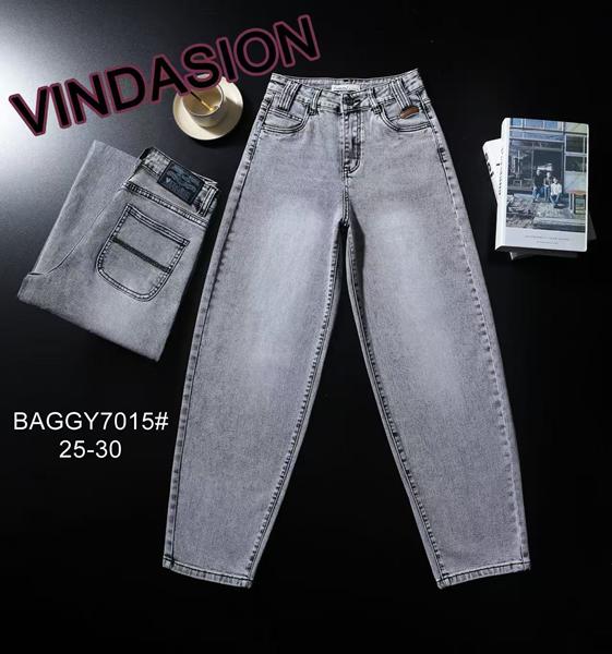 Джинсы Vindassion (25-30) 7015 grey (деми)