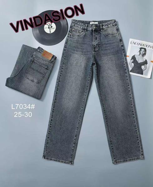 Джинсы Vindassion (25-30) L7034 blue (деми)