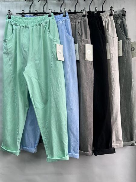 Штаны Emsweekis (54-58) E1559 l.green (деми)