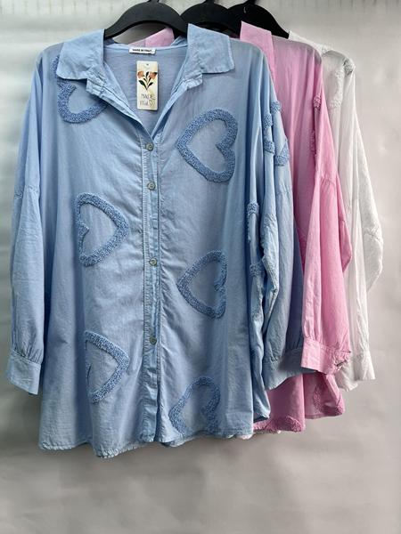 Рубашка Emsweekis (54-58) E1526 l.blue (деми)