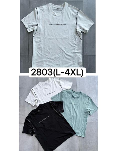 Футболка Ale-Ate (M-3XL) 2803 black (лето)