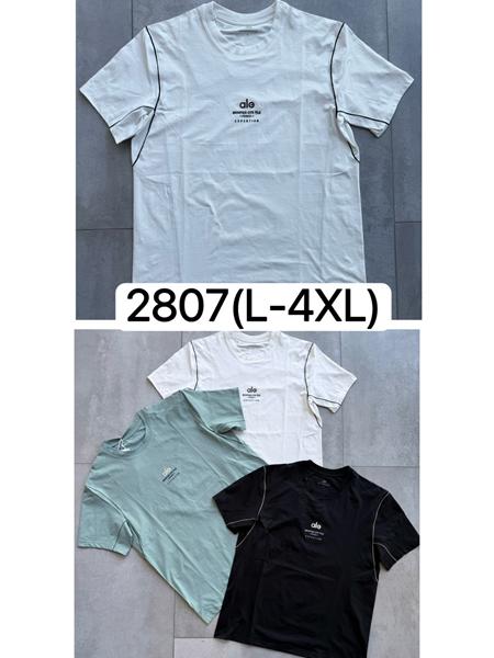 Футболка Ale-Ate (L-4XL) 2807 white (лето)