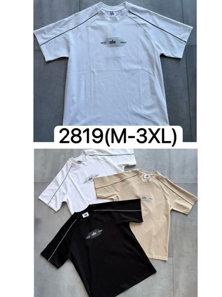 Футболка Ale-Ate (M-3XL) 2819 white (лето)