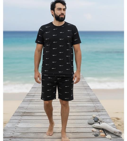 Костюм спорт Annet (48-56) YT7038 black (лето)