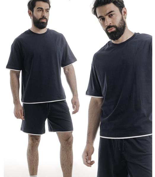 Костюм спорт Annet (48-56) YT7050 navy (лето)