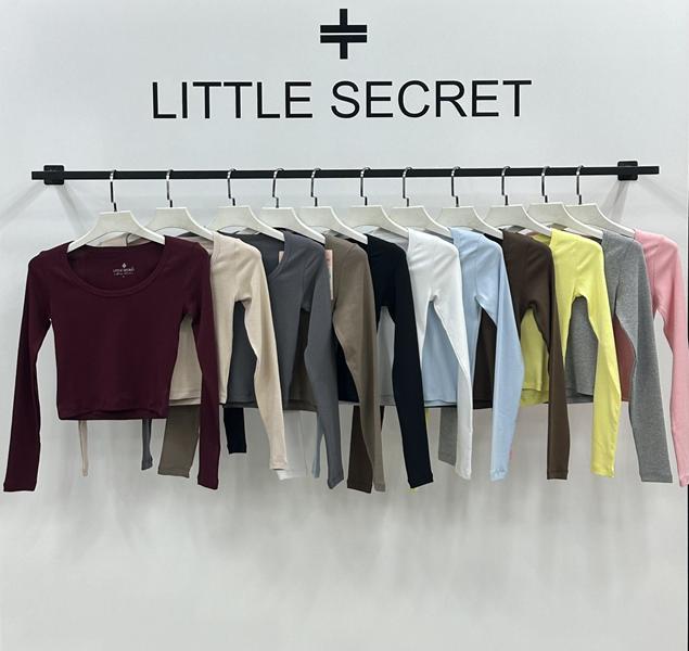 Топ Little Secret (S-L) 400569 khaki (деми)