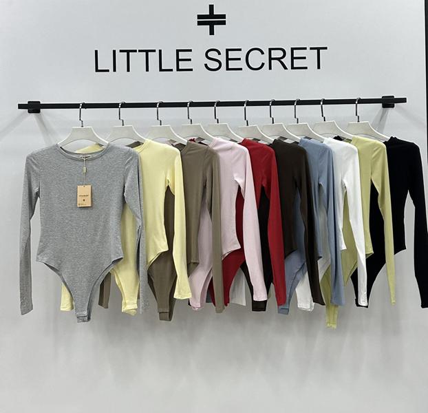 Боди Little Secret (S-L) K020-1 white (деми)