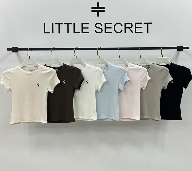 Топ Little Secret (S-L) K025 l.pink (лето)