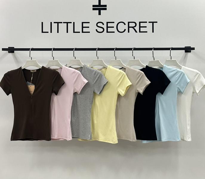 Футболка Little Secret (S-L) K031 white (лето)