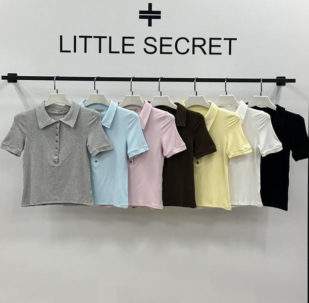 Топ Little Secret (S-L) K032 black (лето)