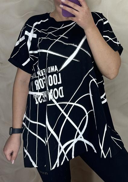 Футболка LeVisha (56-60) 26009 black (лето)