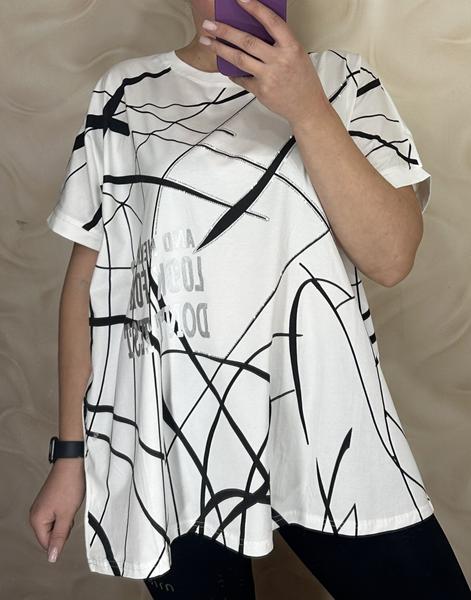 Футболка LeVisha (56-60) 26009 white (лето)