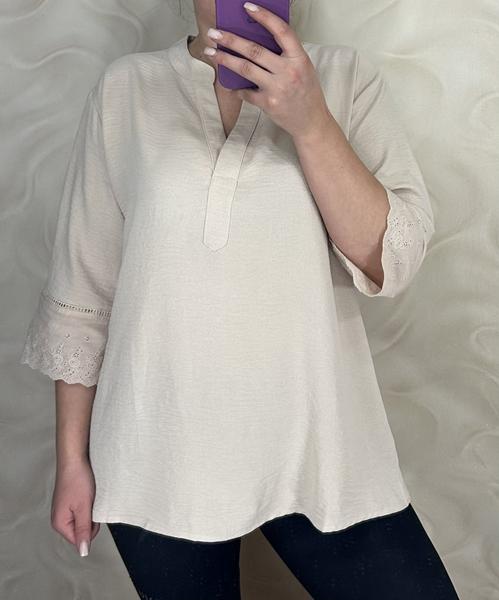 Блузка LeVisha (52-60) 26104 beige (деми)