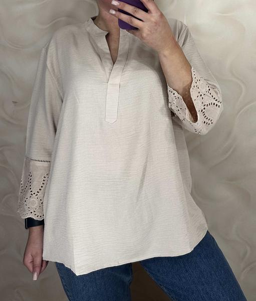 Блузка LeVisha (50-54) 26106 beige (деми)