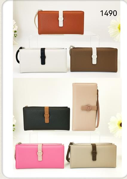 Кошелек Chus (19*9.5*1.5) KK1490 mix (деми)