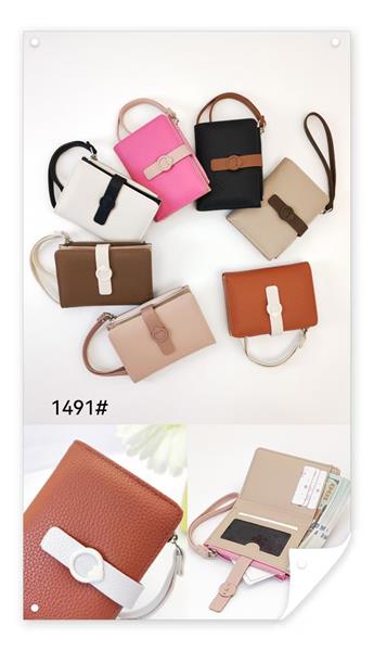 Кошелек Chus (12*8.5*2) KK1491 mix (деми)