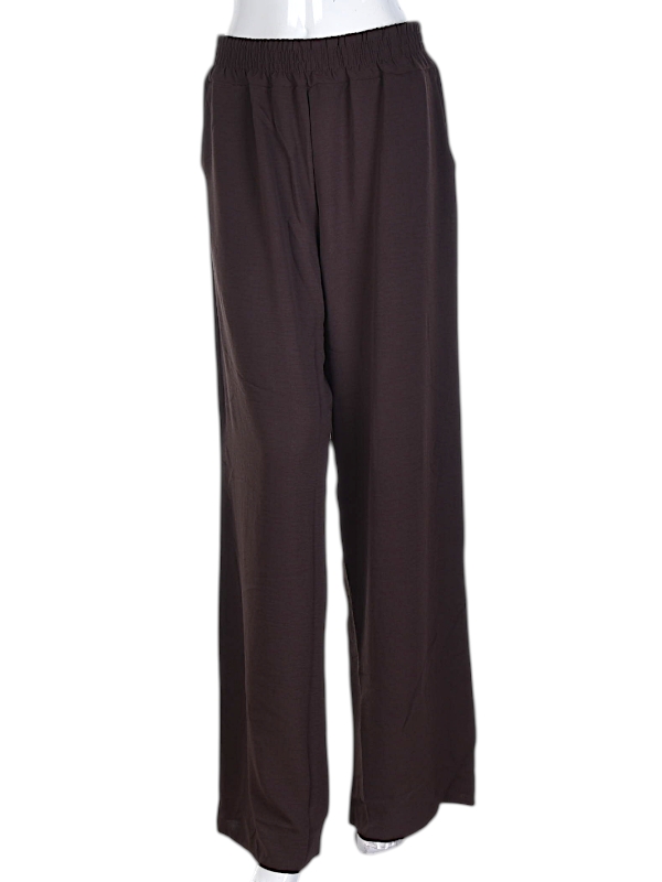 Штаны Калибри (L-3XL) 0842 brown (лето)