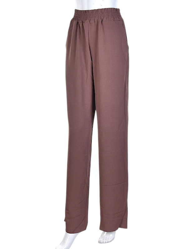 Штаны Калибри (S-XL) 08422 brown (лето)