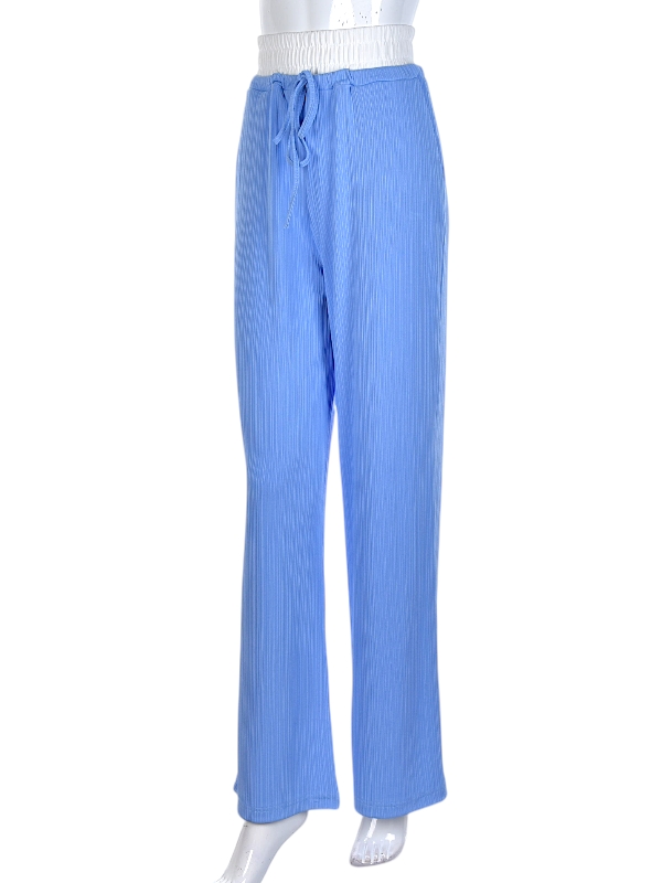 Штаны Калибри (S-XL) 0919-1 l.blue (лето)