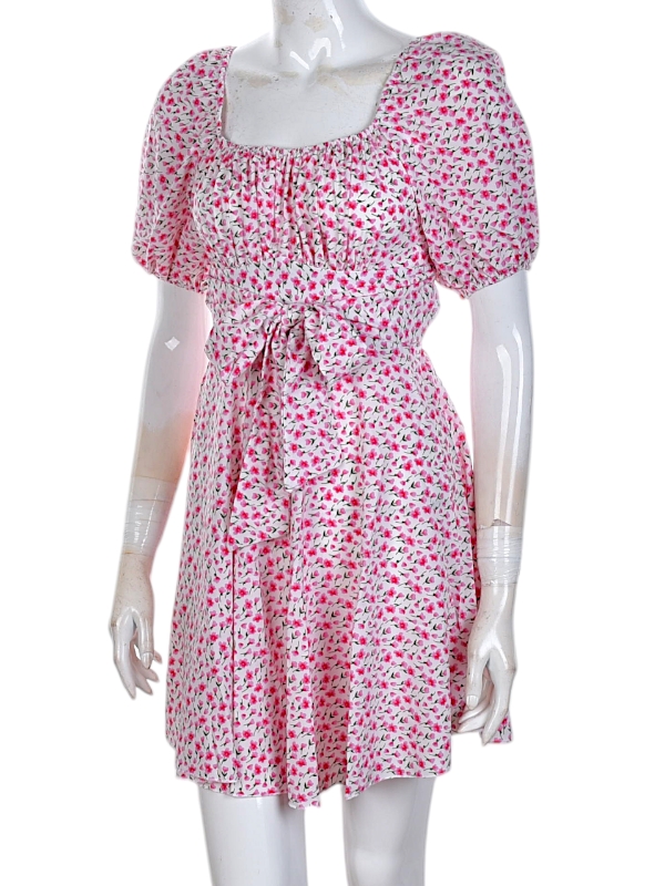 Платье Калибри (S-XL) 0984 pink (лето)