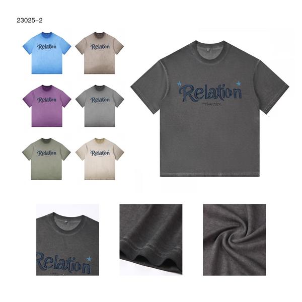 Футболка Ale-Ate (S-2XL) 23025-2 d.grey (лето)