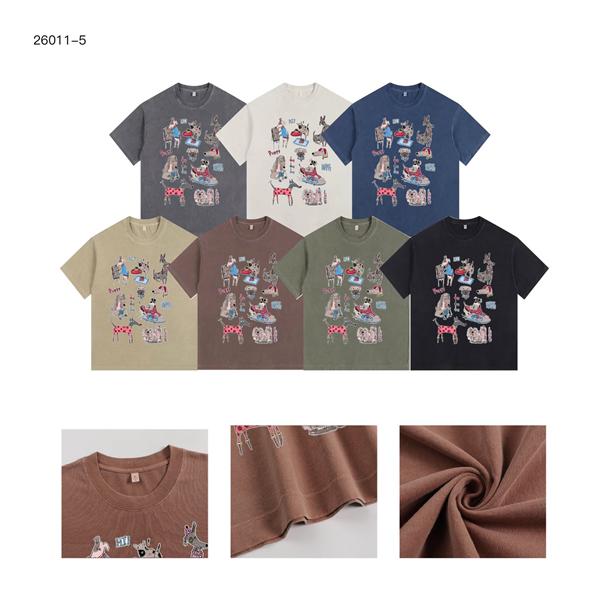 Футболка Ale-Ate (S-2XL) 26011-5 khaki (лето)