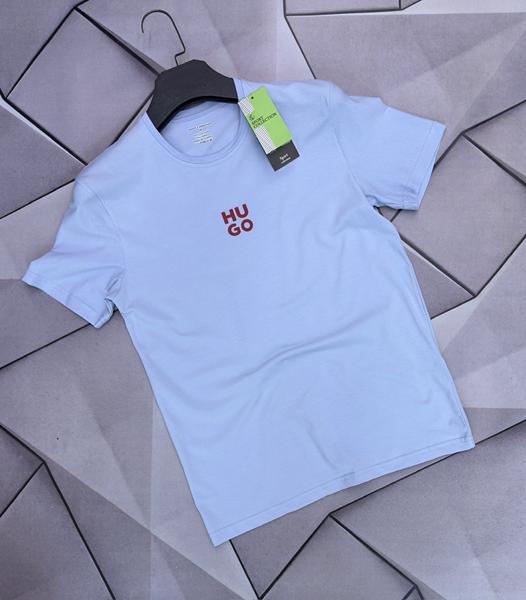 Футболка Rassul (S-2XL) 66373 l.blue (лето)