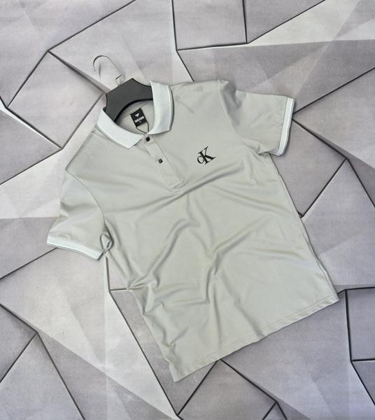 Футболка Rassul (S-2XL) 66411 l.grey (лето)