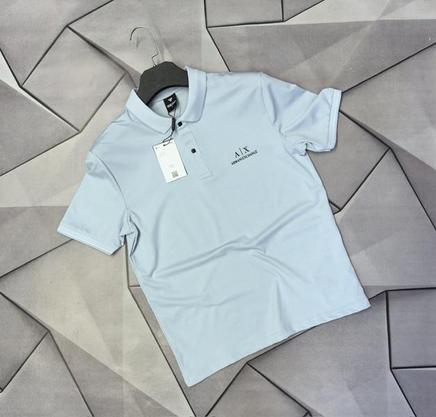 Футболка Rassul (S-2XL) 66419 l.blue (лето)