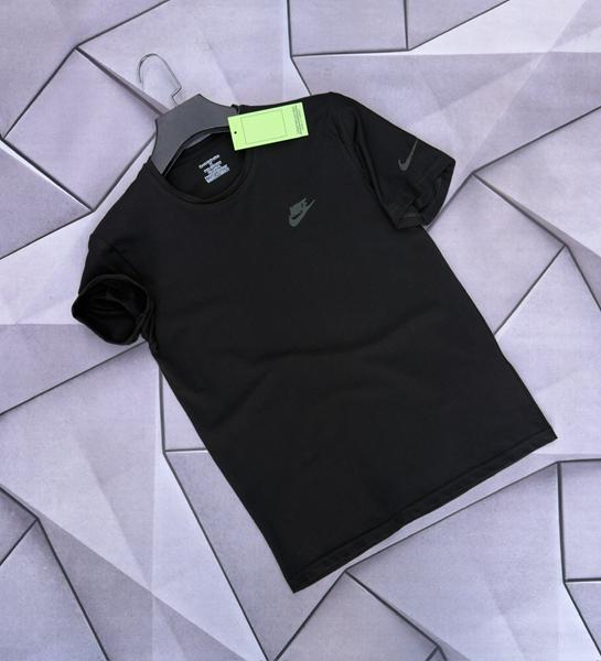 Футболка Rassul (S-2XL) 66441 black (лето)