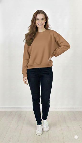 Свитер IRAopt (48-52) IR93 d.beige (деми)