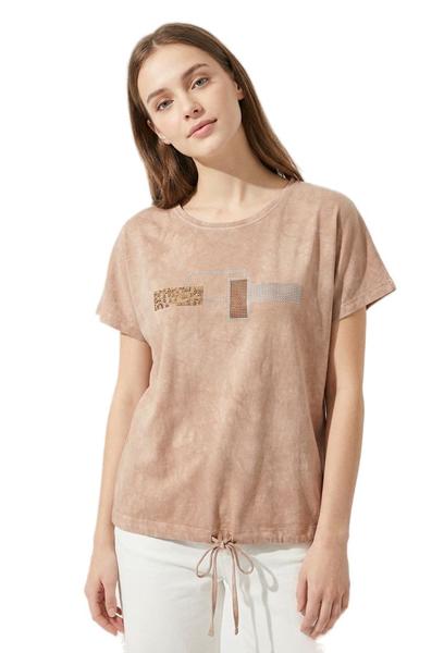 Футболка FSN (48-54) 2762 beige (лето)