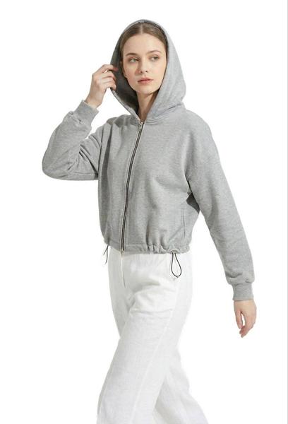 Кофта спорт FSN (44-50) 2830 grey (деми)