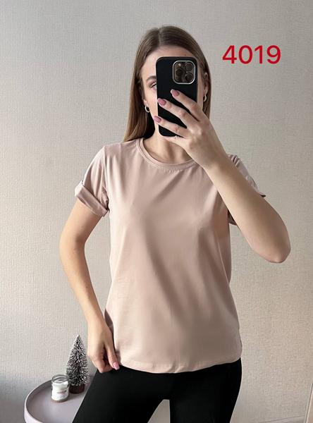 Футболка FSN (42-46) 4019 beige (лето)