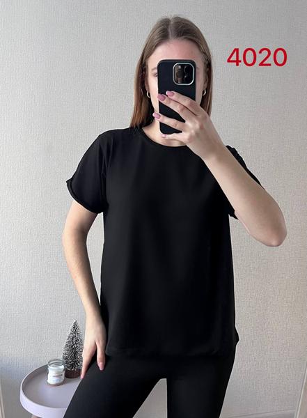 Футболка FSN (42-48) 4020 black (лето)
