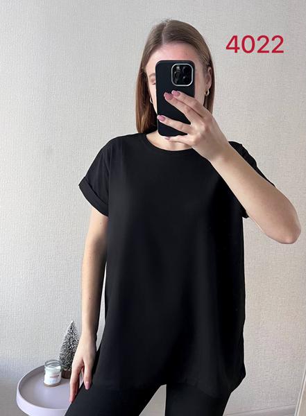 Футболка FSN (48-54) 4022 black (лето)