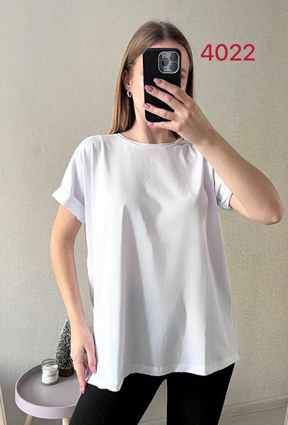 Футболка FSN (48-54) 4022 white (лето)