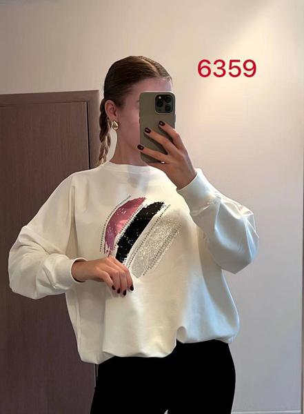 Свитер FSN (46-52) 6359 white (деми)