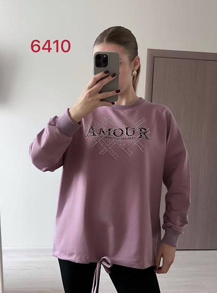 Свитер FSN (48-54) 6410 lilac (деми)