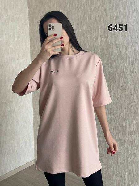 Футболка FSN (44-48) 6451 pink (лето)