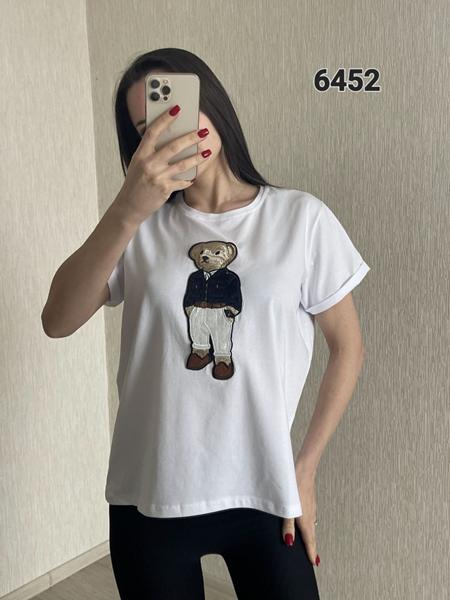 Футболка FSN (46-52) 6452 white (лето)