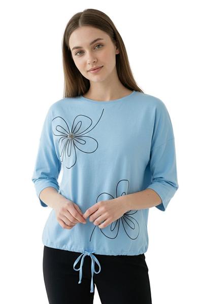 Свитер FSN (54-60) 6513 l.blue (деми)