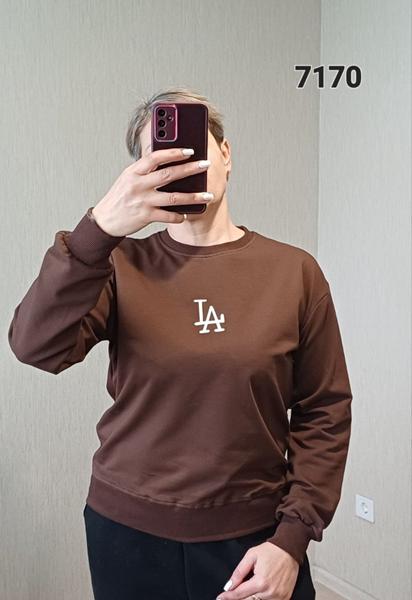 Свитер FSN (42-48) 7170 brown (деми)