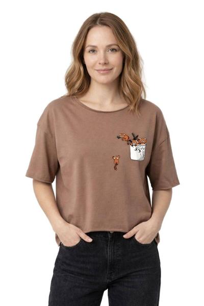 Футболка FSN (44-50) 7179 brown (лето)