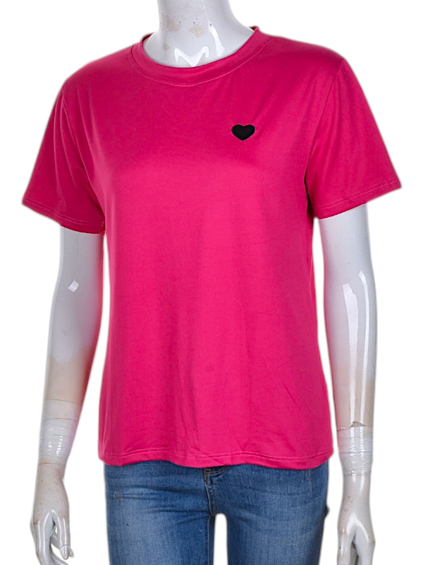 Футболка CND2 (M-2XL) 4349-2 heart (лето)