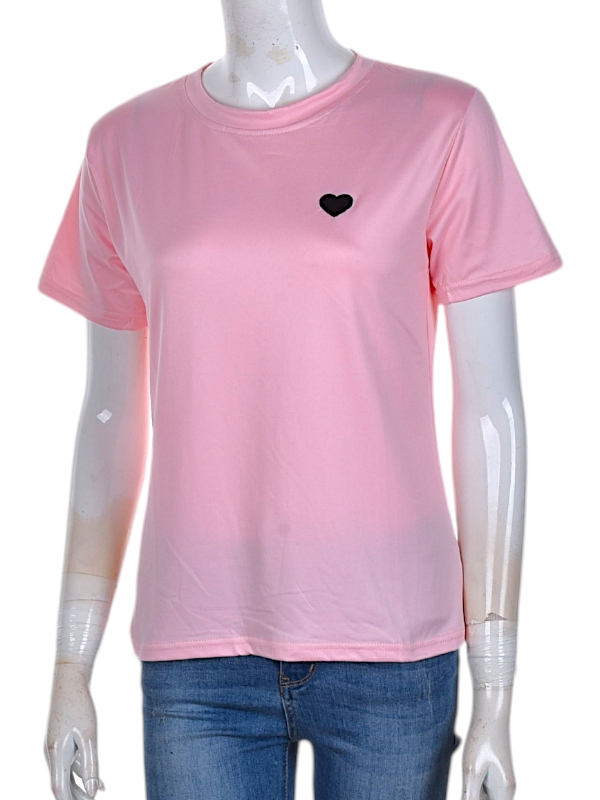 Футболка CND2 (M-2XL) 4349-3 heart (лето)
