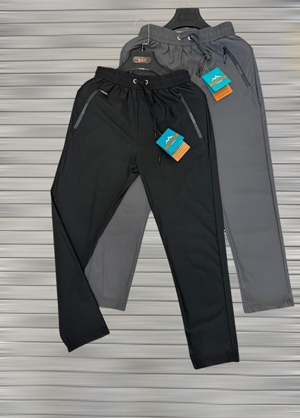 Штаны спорт F.T.H (L-4XL) F988 black (деми)