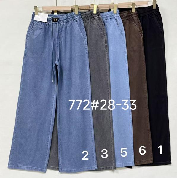 Джинсы Immei (28-33) 772-3 grey (деми)