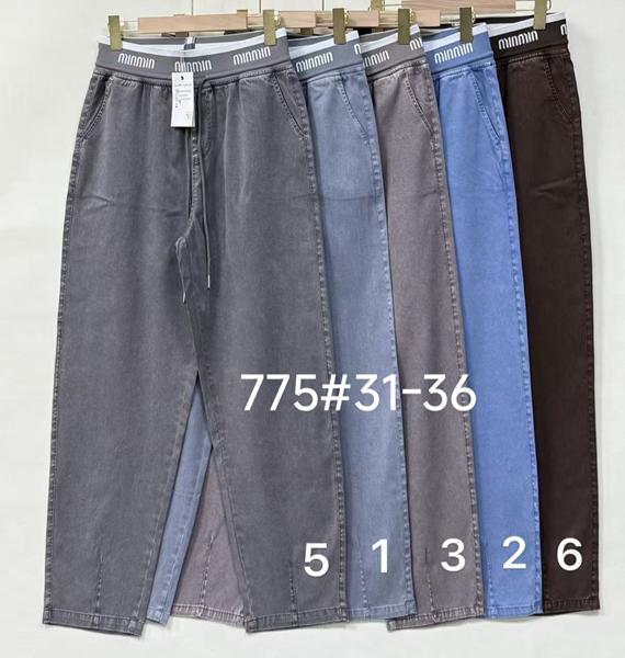 Джинсы Immei (31-36) 775-1 l.blue (деми)